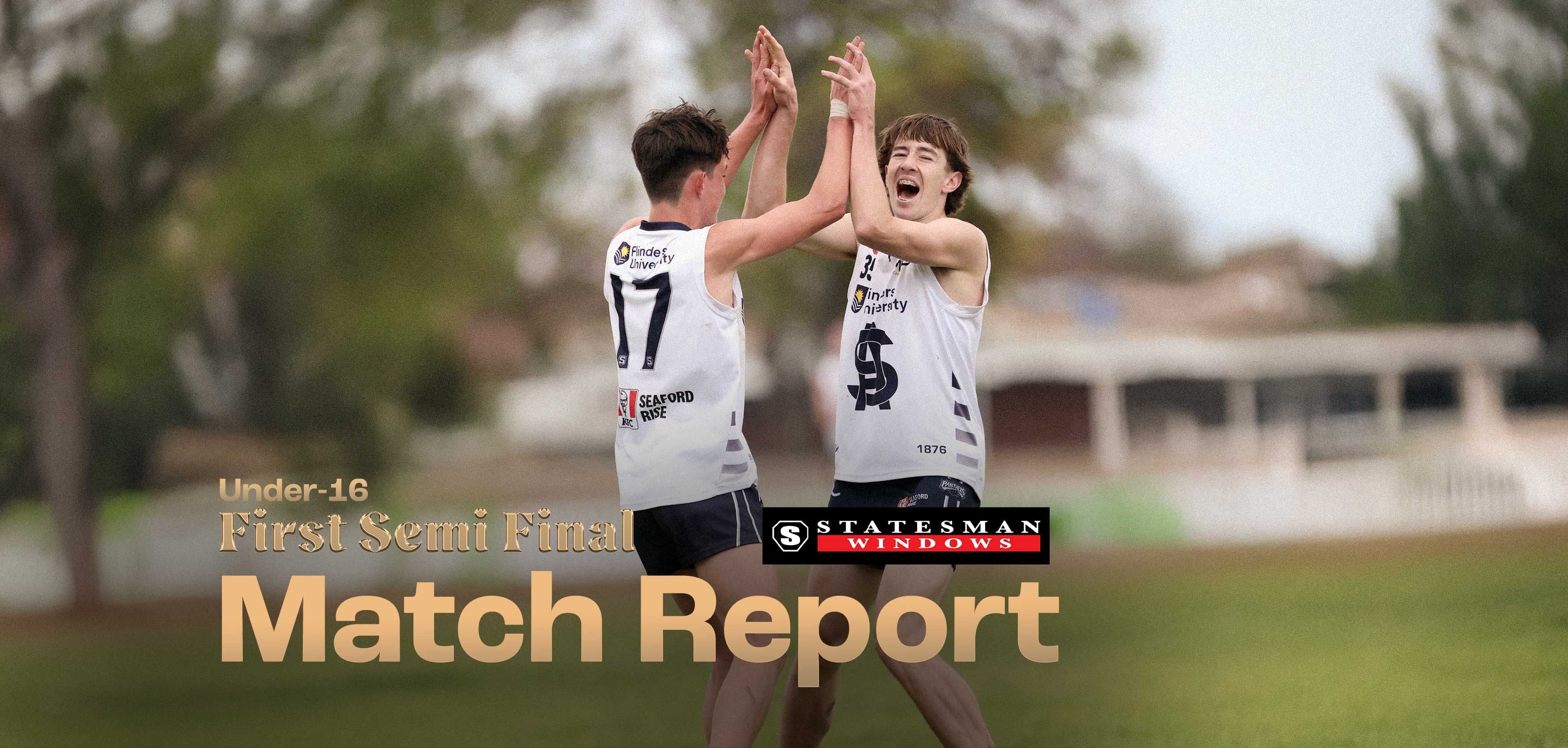 Statesman Windows Match Report: U-16 First SF v North Statesman Windows Match Report: U-16 First SF v North